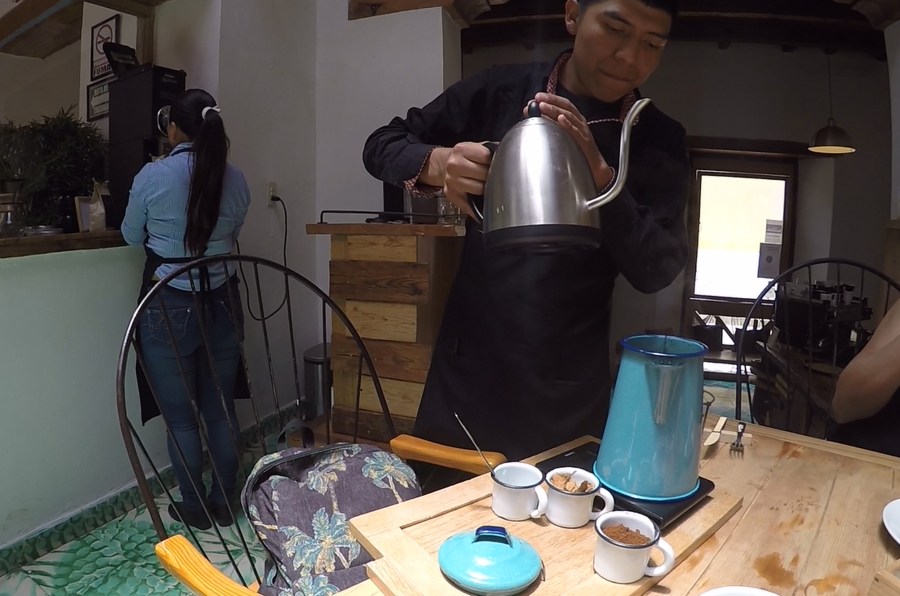 carajillo cafe olla violeta vaal viaje